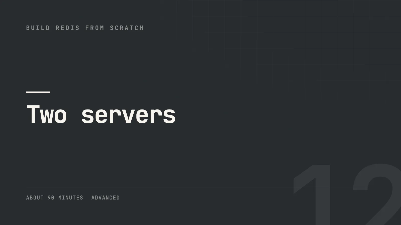 Two servers